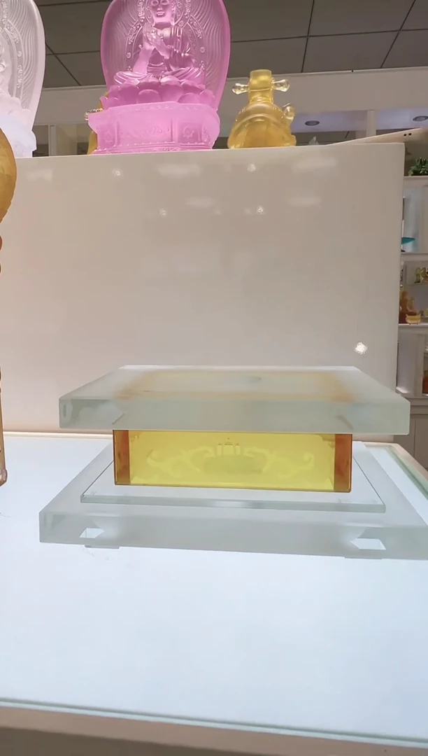 手工艺品琉璃?****.古法琉璃底座