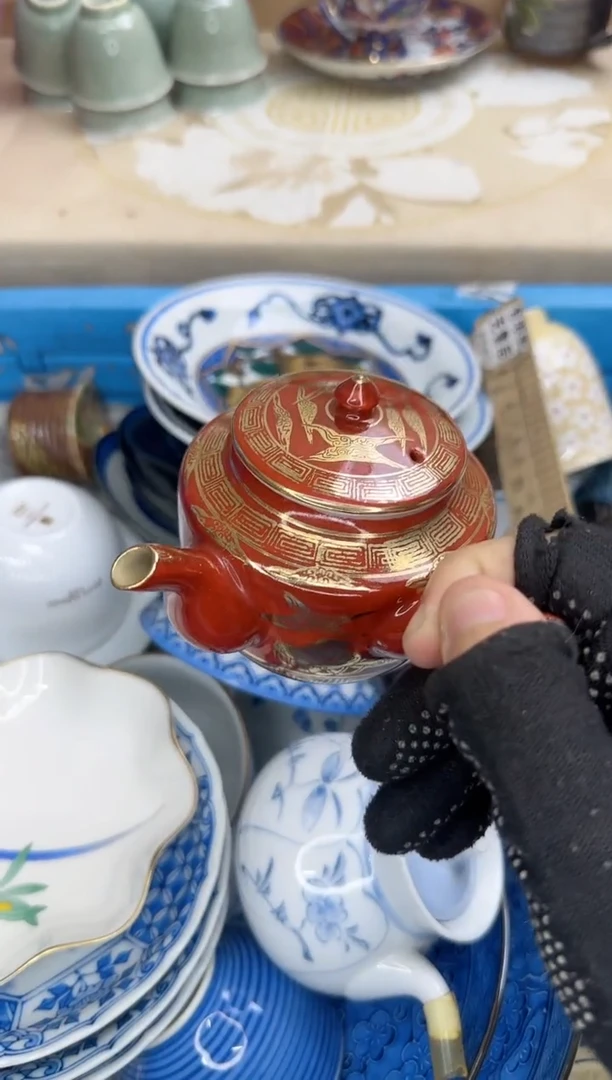 茶壶紫砂淘艺中古瓷器满18米包邮