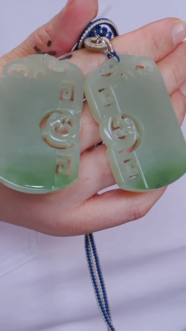 和田玉未镶嵌颈饰117【多样性发一黑点