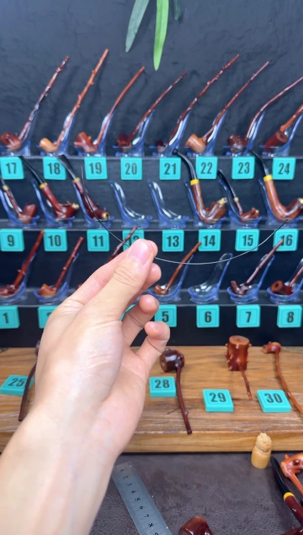 极*一物一图檬子木手工香烟嘴