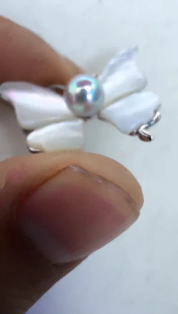 【闪购商品】海水珍珠胸饰未镶嵌胸针