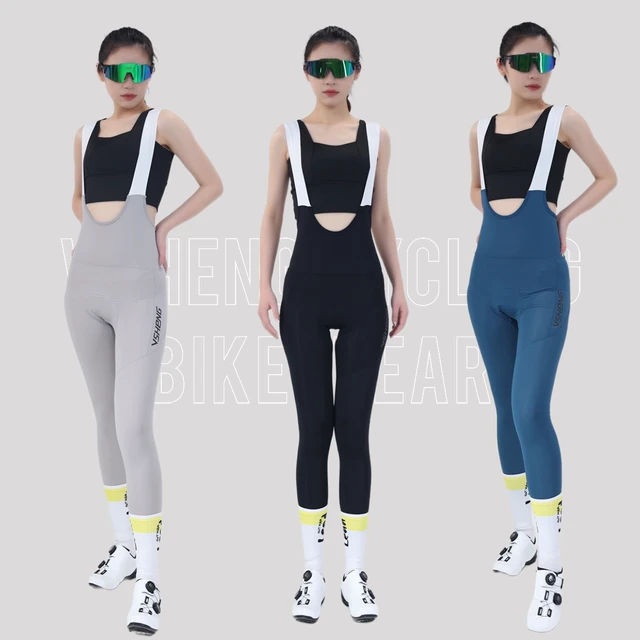 「2025款-皓月」双箭头骑行裤背带骑行长裤春夏男女款公路车新品