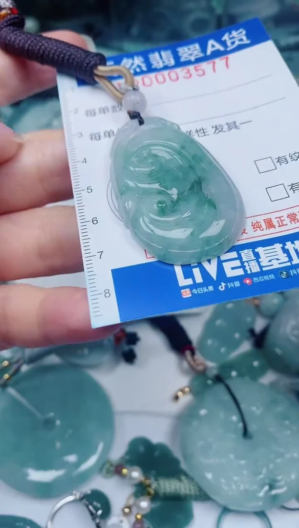 颈饰未镶嵌翡翠00003577