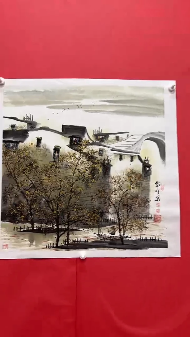 国画孟宪岱手绘国画