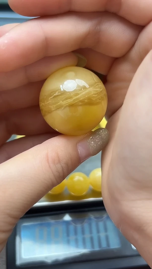 未镶嵌蜜蜡裸石蜜蜡单珠