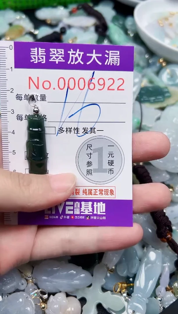 颈饰未镶嵌翡翠6922