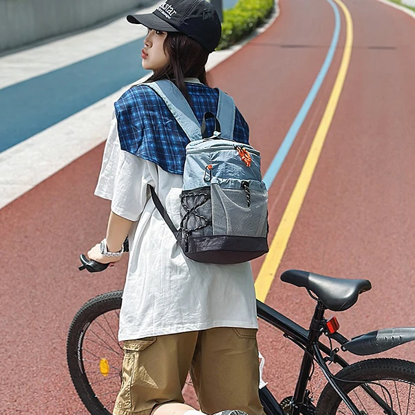 上学双肩带耐磨韩版双肩背包多功能欧若智性风大空间书包旅行包