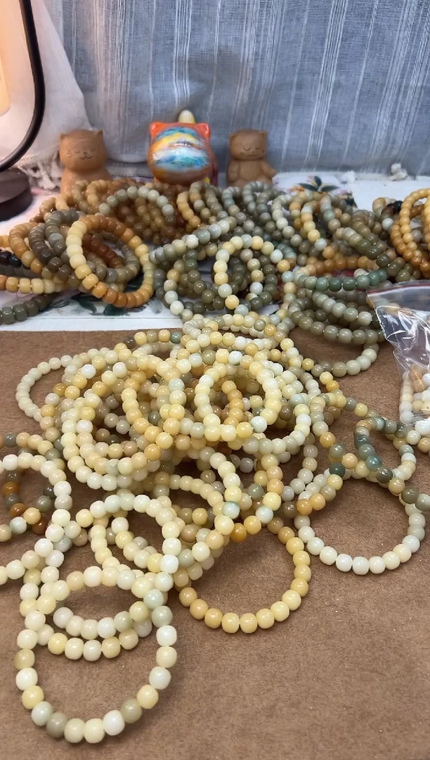 菩提根/象牙果手串9*10机抛一条0503