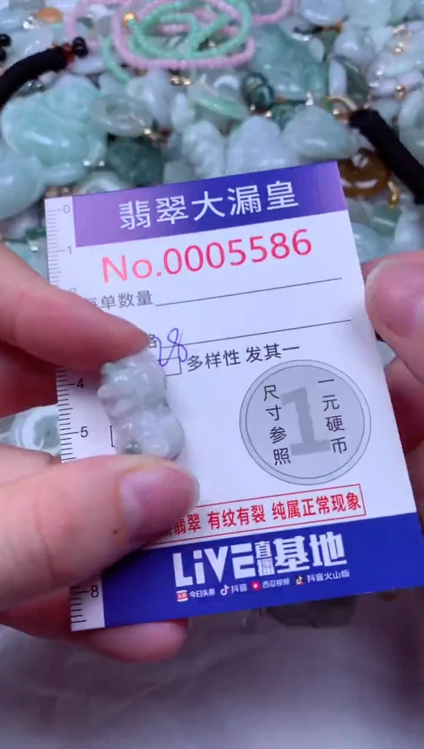 吊坠(不含链)未镶嵌翡翠5586