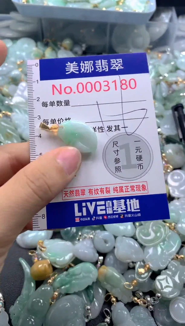 颈饰未镶嵌翡翠3180