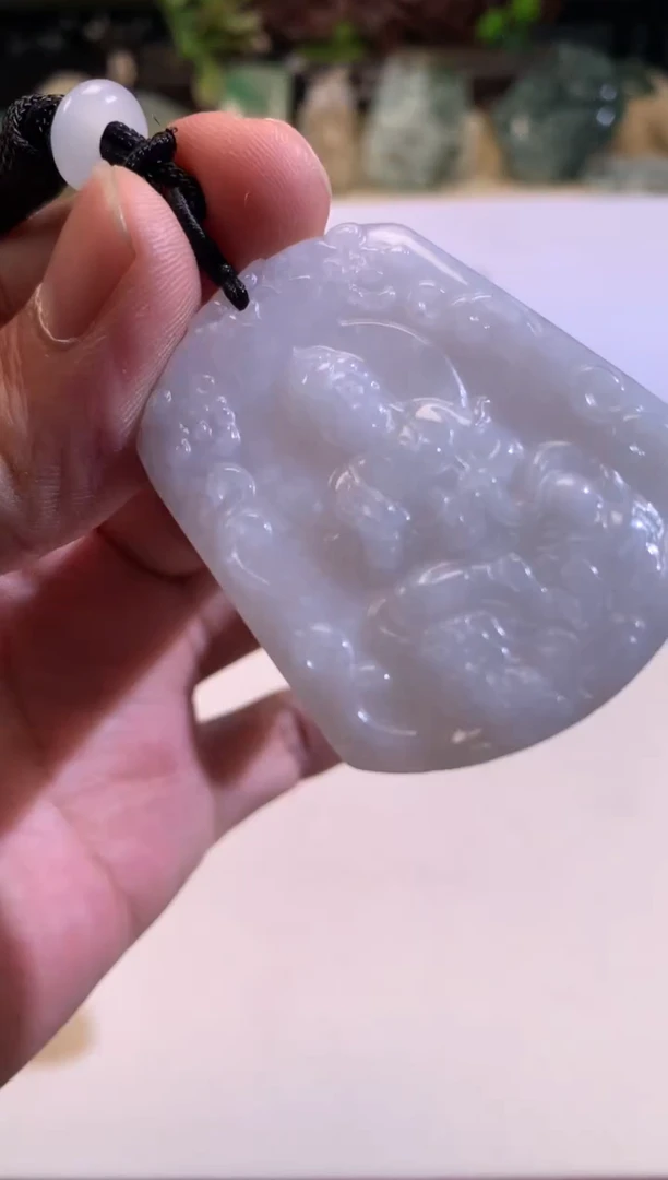 翡翠未镶嵌颈饰6/04/304