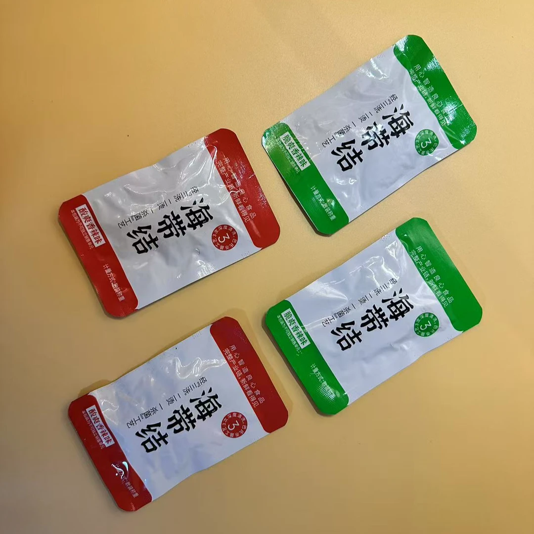 解馋小零食酸爽香辣海带结没有漂白水味儿的嫩海带