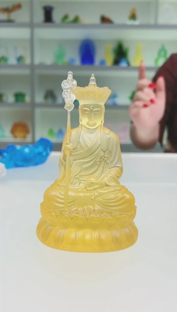 琉璃手工艺品自**脱古法琉璃