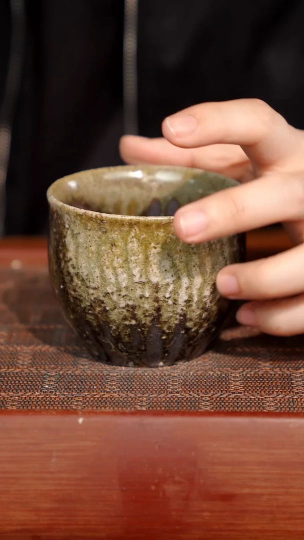 陶瓷奢瓷/瑞寅柴烧茶器（杯子）1790 微瑕