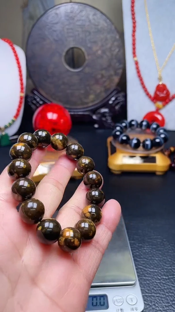 未镶嵌手串玛瑙/玉髓天然珠宝牛黄【多样性拍一发一】