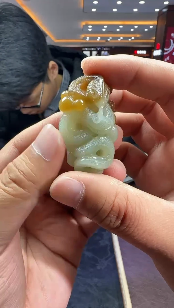 未镶嵌和田玉挂件【陆104】116 7026