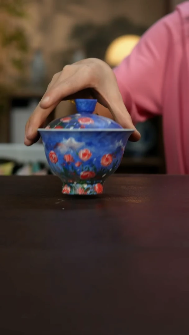 杯景德镇陶瓷杯碗柴烧多人瑕疵