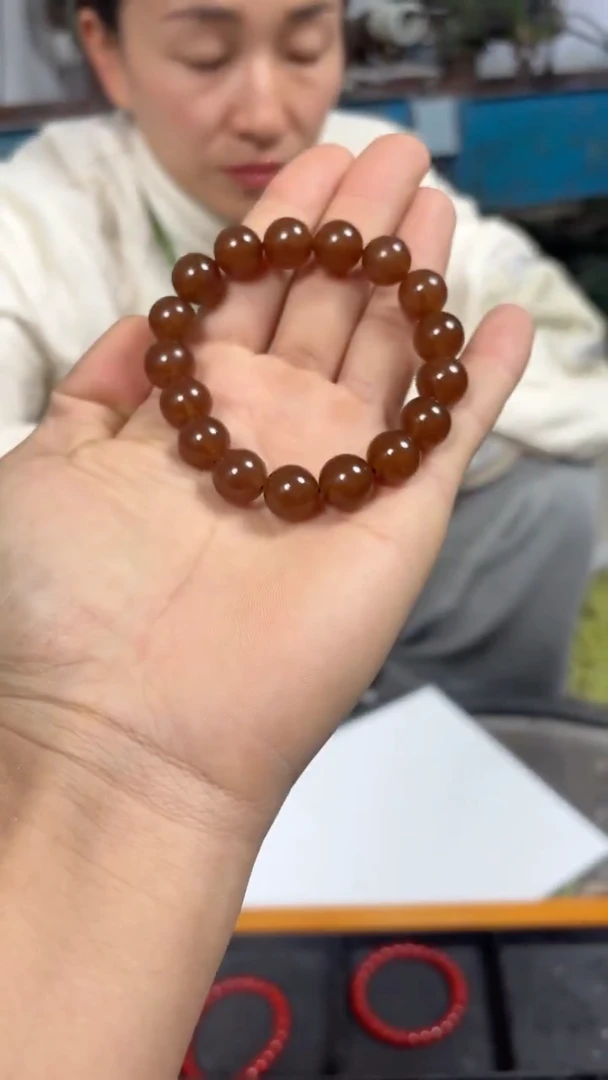 糖色卡12圆珠手串