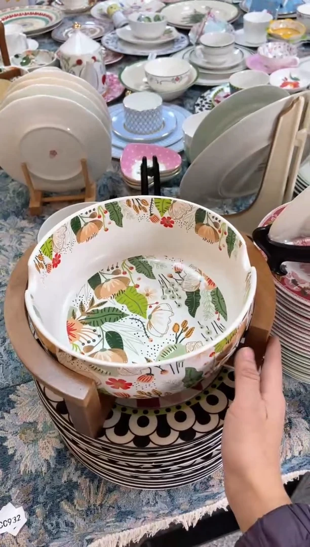 【闪购商品】瓷片陶瓷原单CC664餐具1个