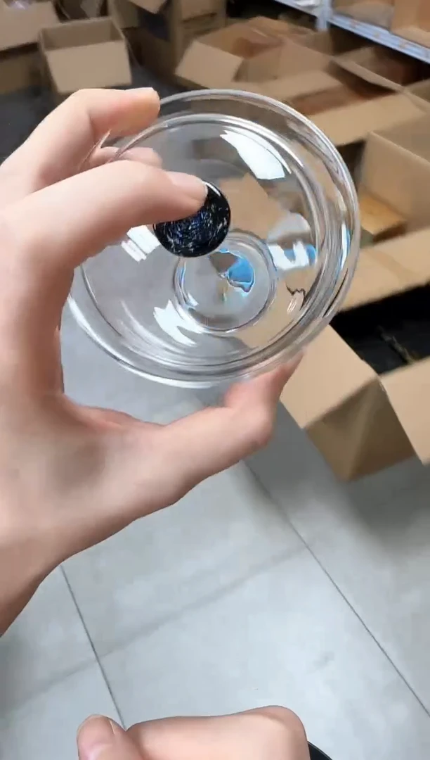 孤品禾器璀璨盖碗透明（无底托）