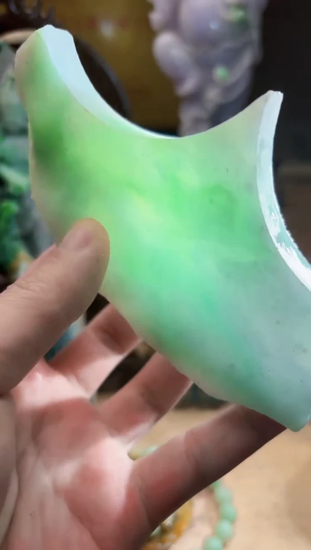 未镶嵌挂件翡翠A货张优8756