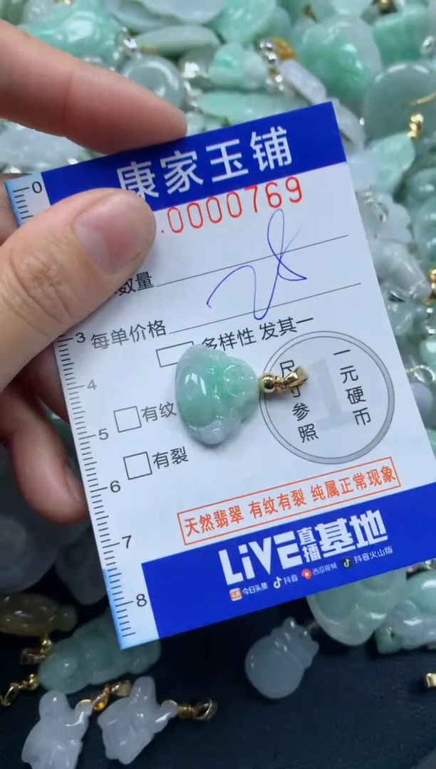 颈饰未镶嵌翡翠769