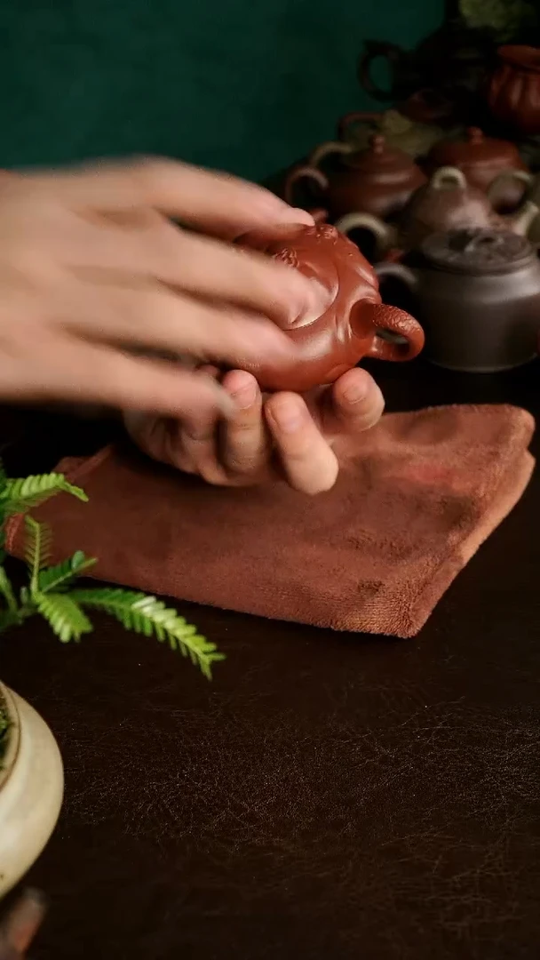 茶壶紫砂福*小煤窑100cc鱼化龙