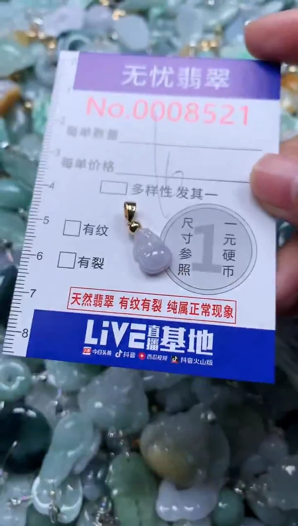 颈饰未镶嵌翡翠8521