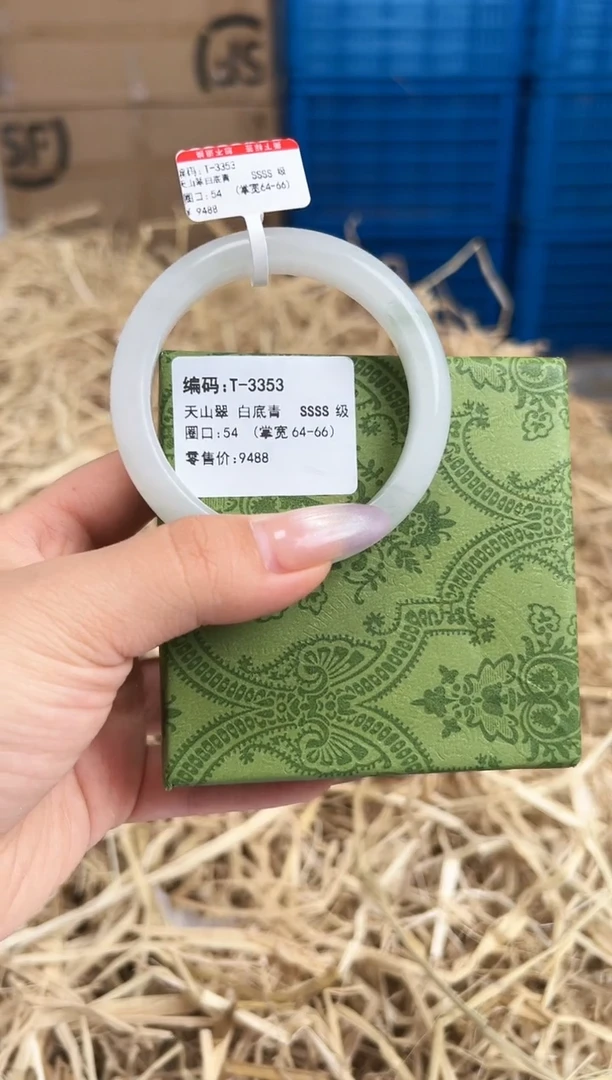 未镶嵌手镯石英质玉T-3353