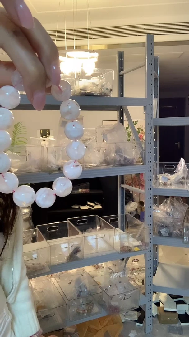 未镶嵌手串水晶雪花幽灵手串614号（多样性发其一）