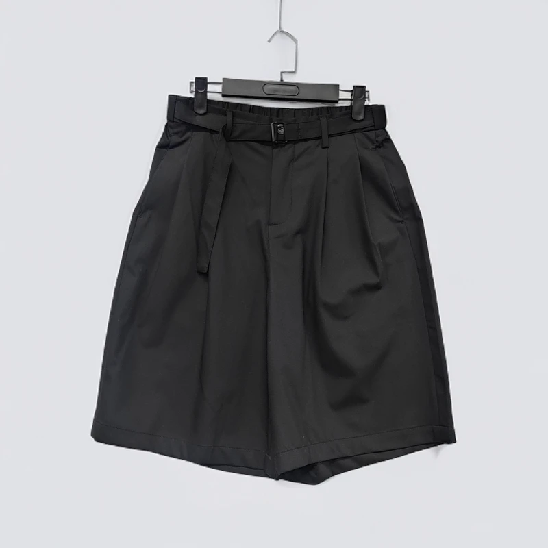 夏季新款松紧腰宽松百搭时尚五分裤舒适男士短裤219677