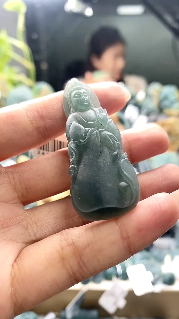 定制翡翠未镶嵌翡翠毛货不退不换6.7