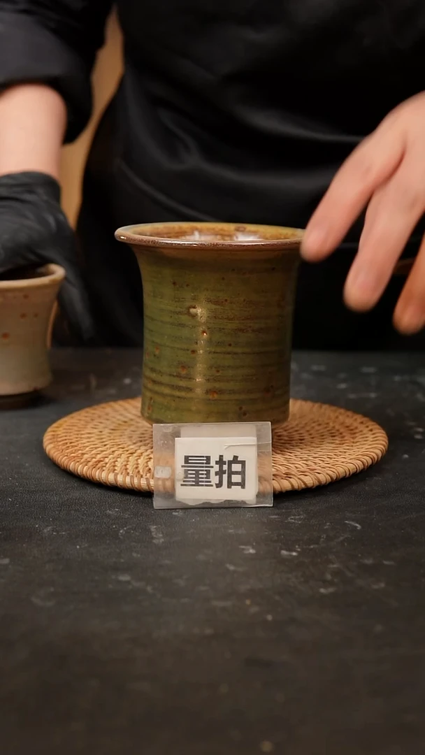 【闪购商品】瓷片泥泥手工花盆口9高11