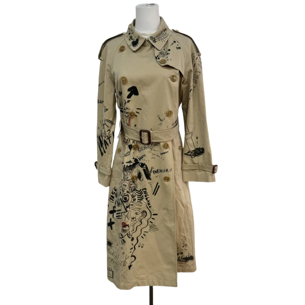 妃鱼/博柏利/棉/风衣/95新/M2/20