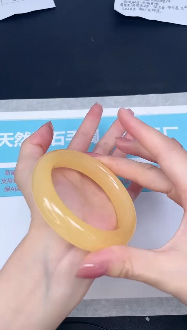 未镶嵌手镯石英质玉w171-60