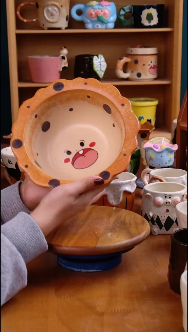 摆件陶景德镇原创手工陶瓷