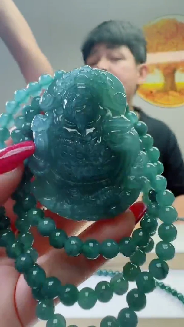 颈饰未镶嵌翡翠天然A货翡翠  多样性随机发其一