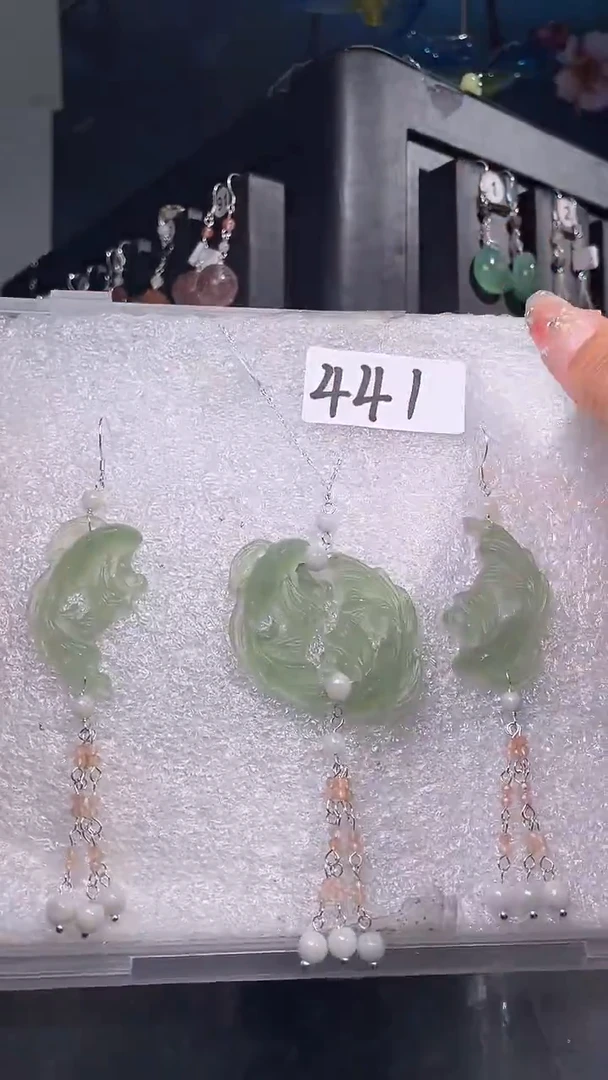 银S925镶嵌耳饰紫晶喜欢拍