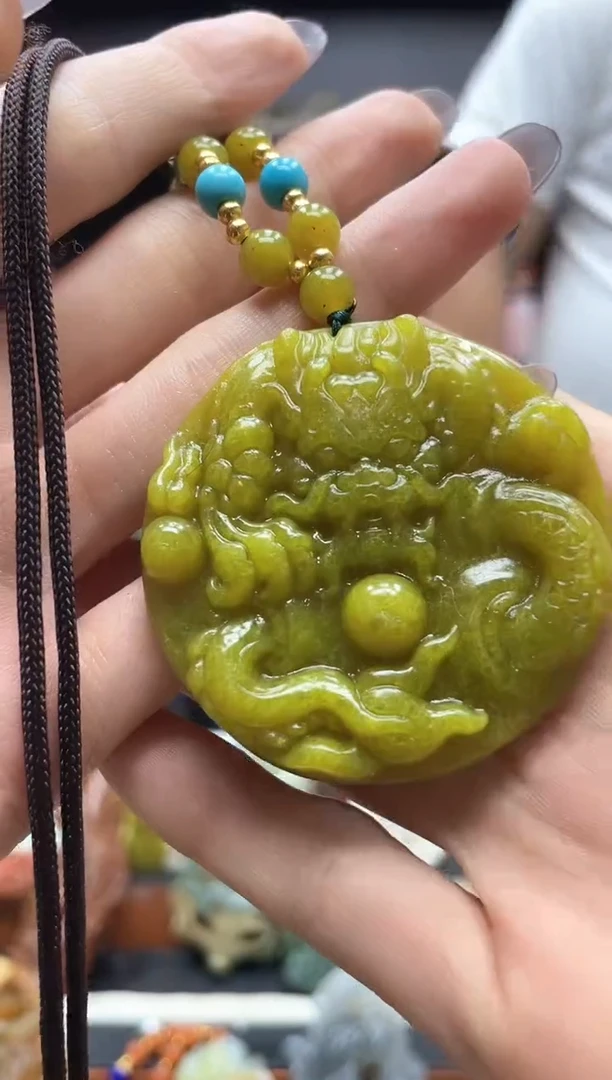 未镶嵌岫玉吊坠·多样性发货拍一发一