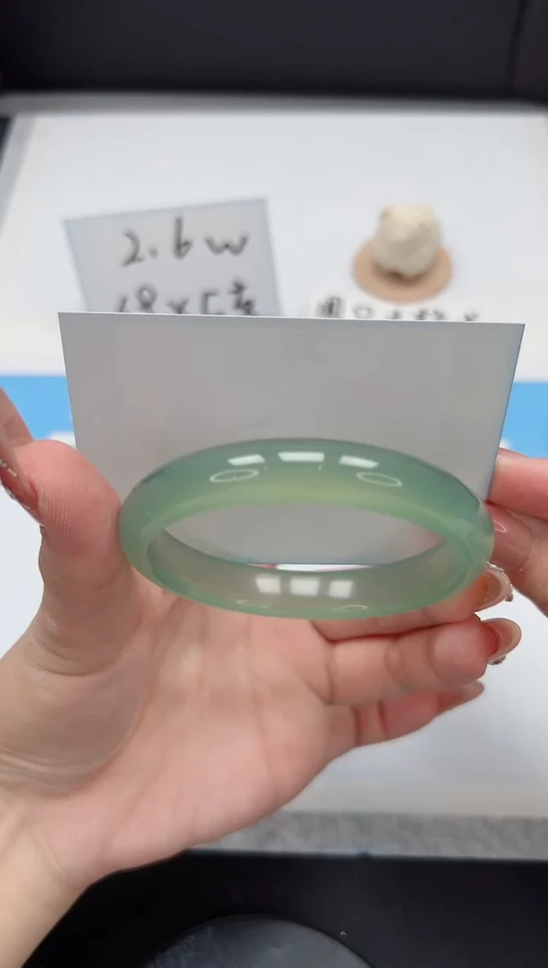 【闪购商品】石英质玉手镯未镶嵌111/58.7晴水