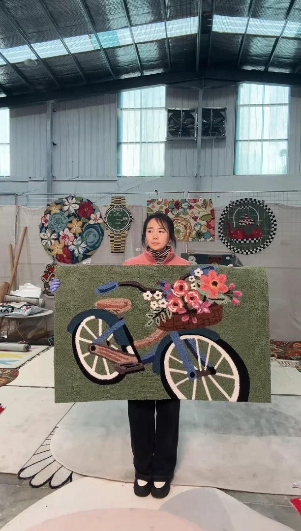 混纺叶**娅80*120自行车