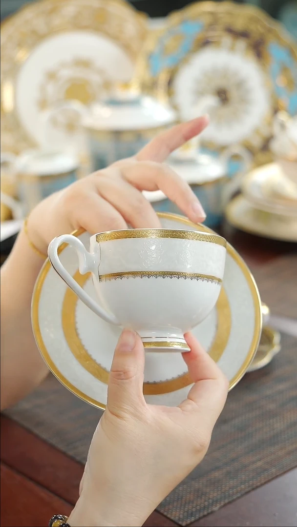 瓷片咖啡杯碟  福利价