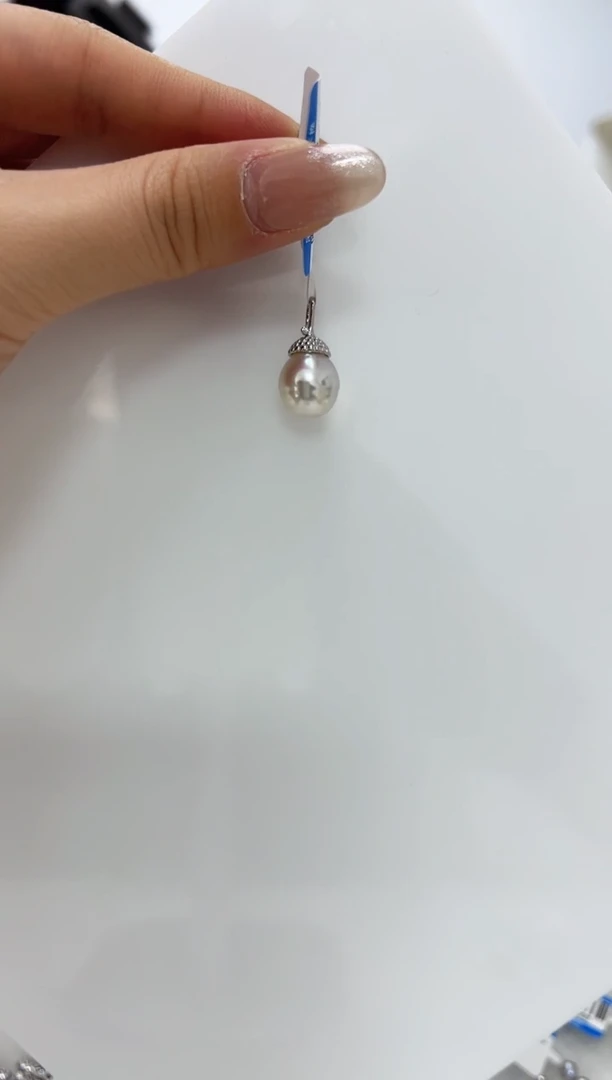 【闪购商品】海水珍珠DA银S925镶嵌吊坠 V3201