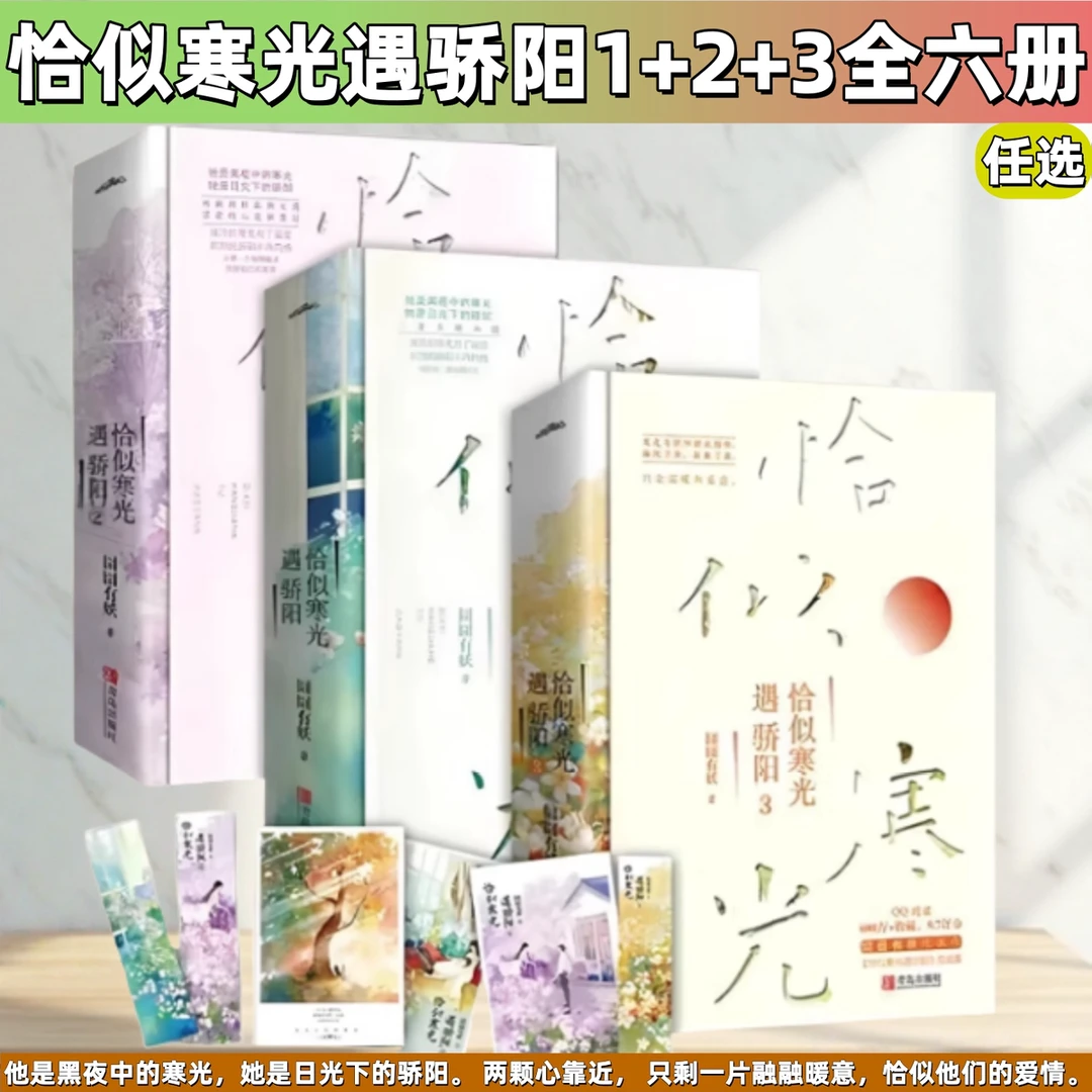 正版图书 恰似寒光遇骄阳123全六册任选 恰似寒光遇骄阳1+2+3囧囧