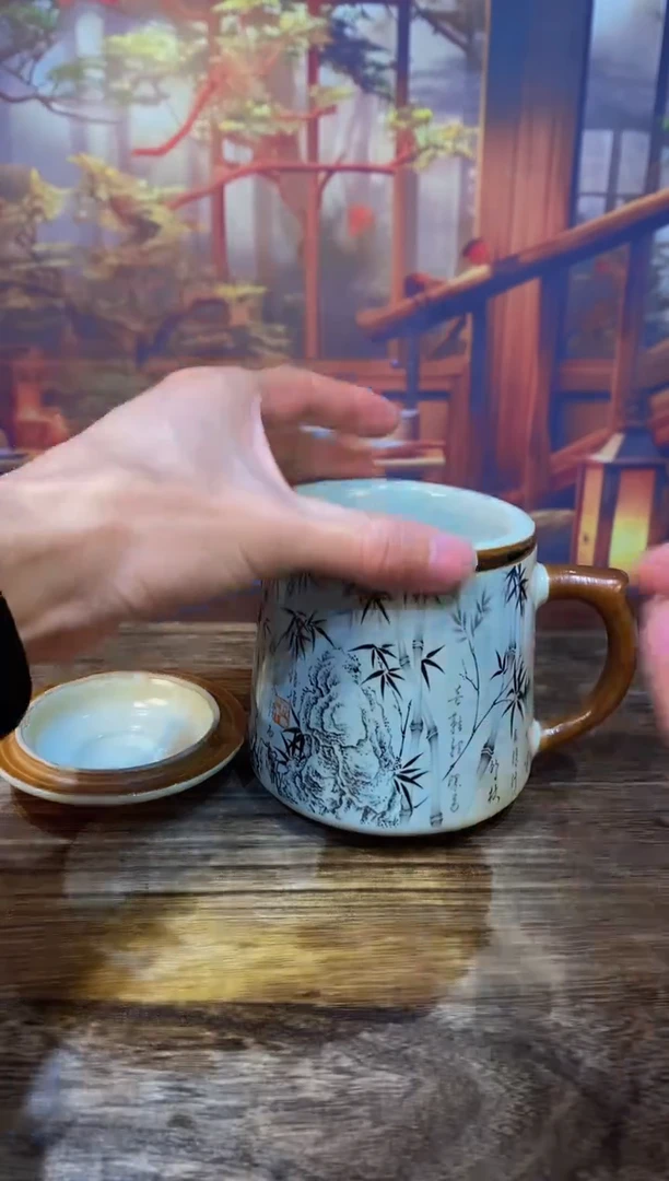 【闪购商品】@@@@@@@@@@@墨竹办公杯