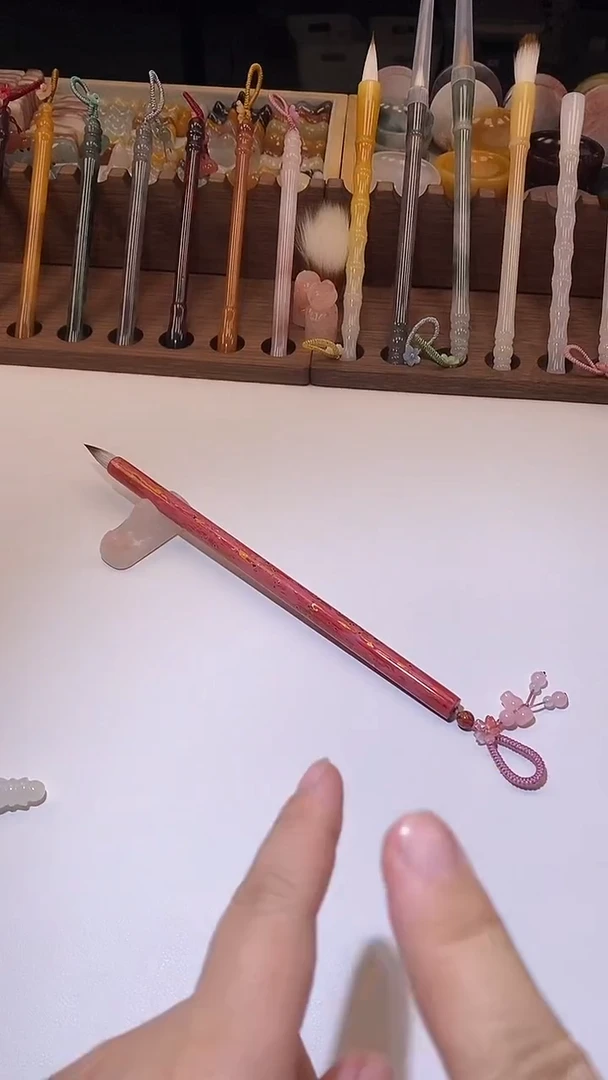 粉色大漆纯狼羊兼出锋2.5仅限1支