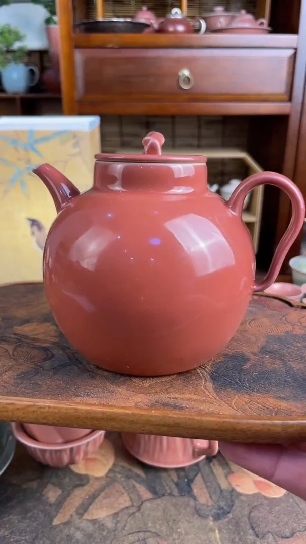 【闪购商品】虾豇豆红地雷石泉壶