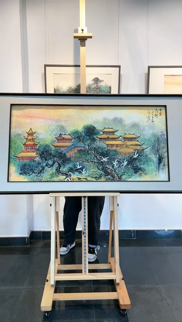 国画WFL 精品绘画作品-8山水