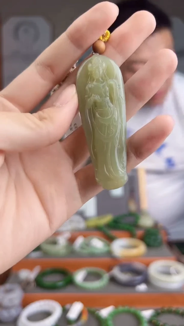 和田玉未镶嵌颈饰多样性发货 拍一单发一个