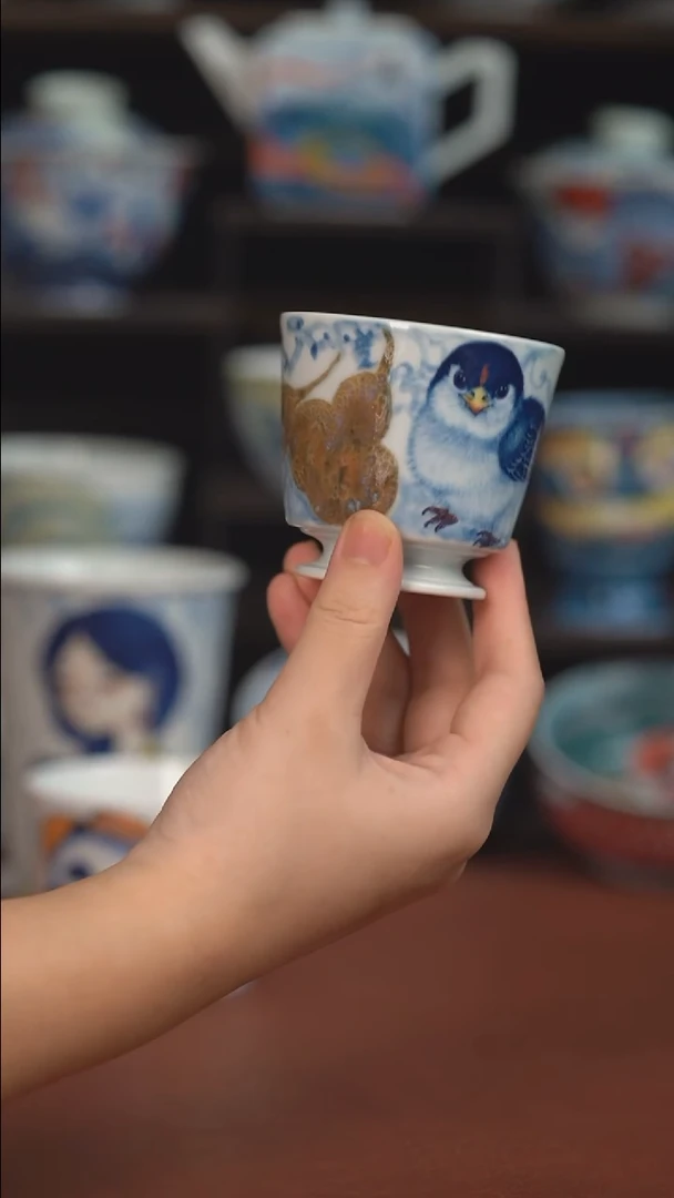 老师作品墨渊高足杯（宠粉福利 ）